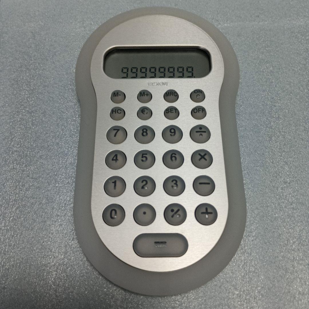 LEXON DIABOLO FMラジオ、ボイスレコーダー、電卓セットalessi