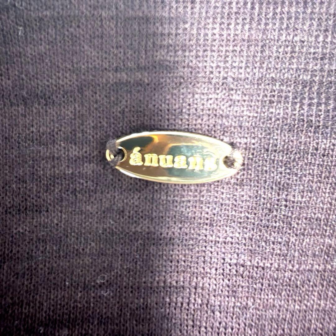 【新品タグ付き】完売品✨️アニュアンス シアーウール タートルネックカットトップス