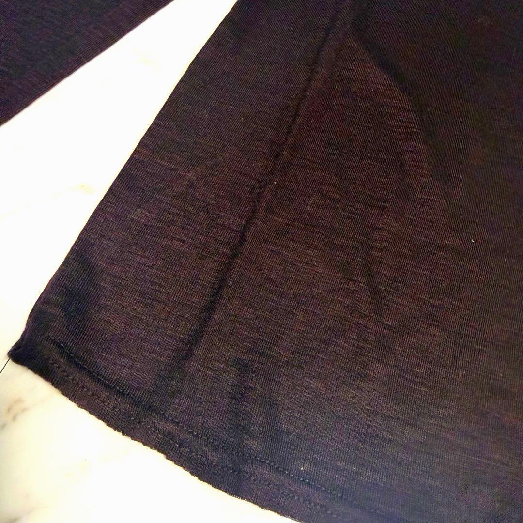 【新品タグ付き】完売品✨️アニュアンス シアーウール タートルネックカットトップス