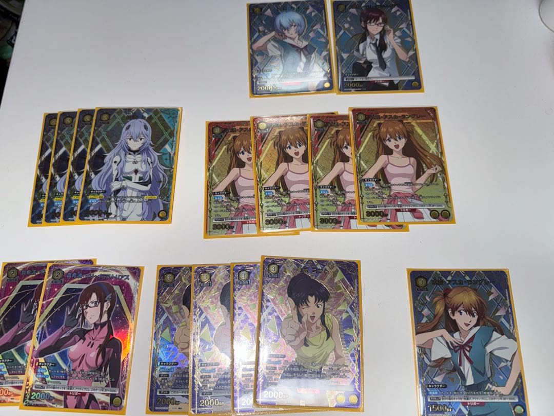 ユニアリ　黄色エヴァンゲリオン　デッキ　デッキパーツ付き