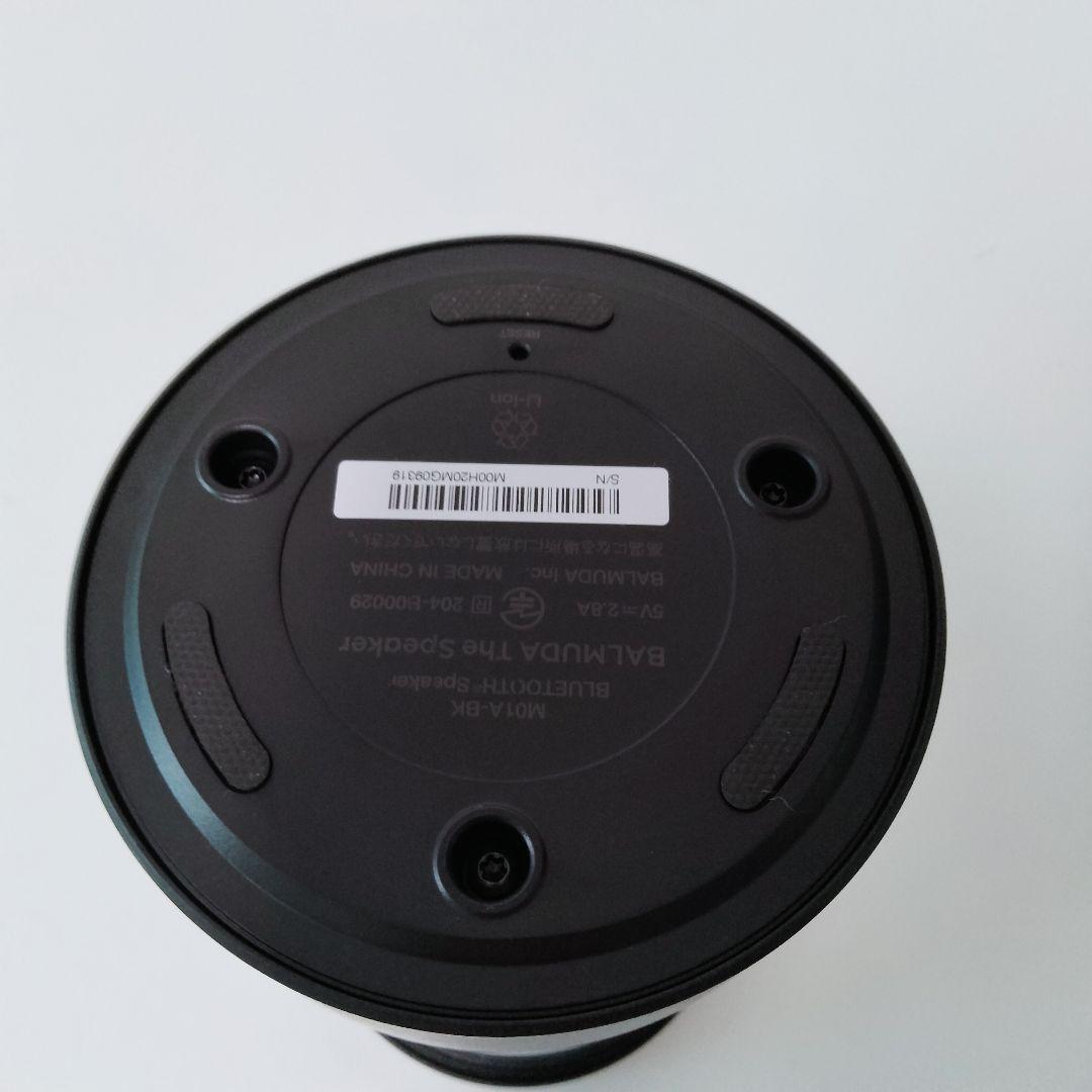 バルミューダ　BALMUDA　M01A-BK ワイヤレススピーカー　562