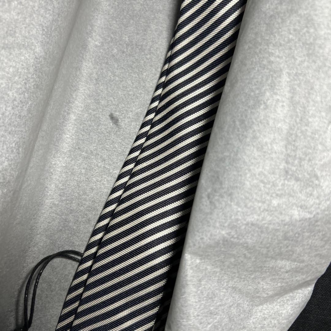 SAINT LAURENT PARIS サンローラン パリ ネクタイ ストライプ