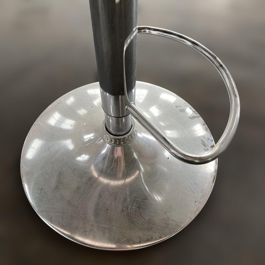 ニトリ カウンター チェア 背もたれ おしゃれ ブラック　MY-02