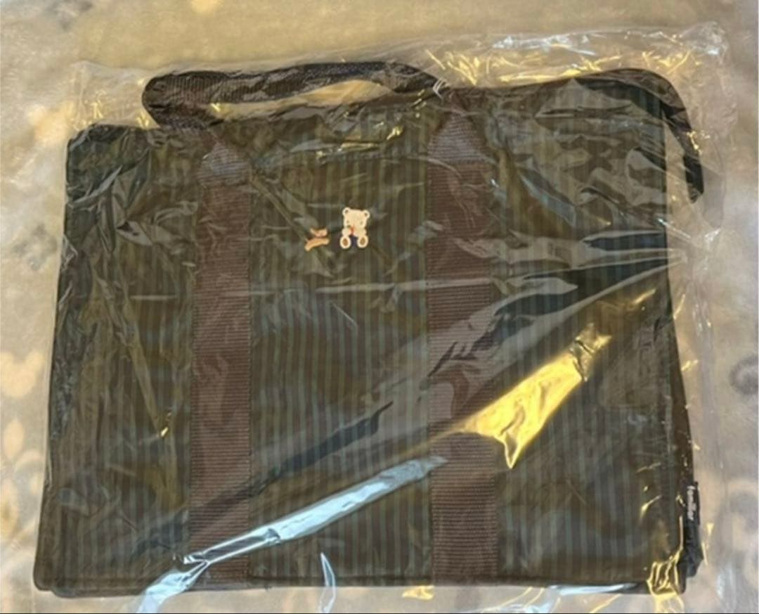 未使用　ファミリア　ブラックウォッチ　トートバッグ　大