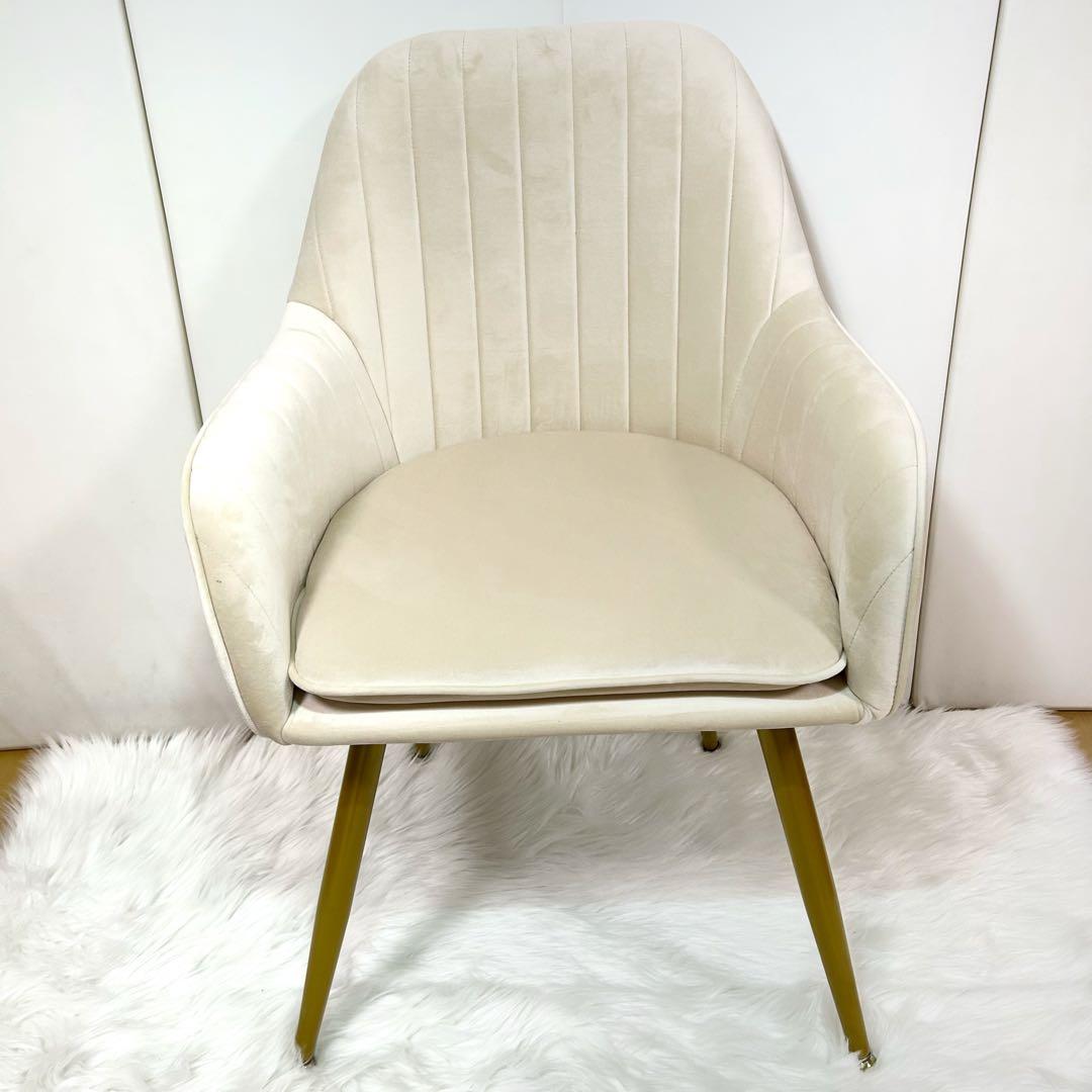 お姫様　鏡台 ドレッサー お姫系 化粧台収納 ベロア椅子 北欧風 オシャレ