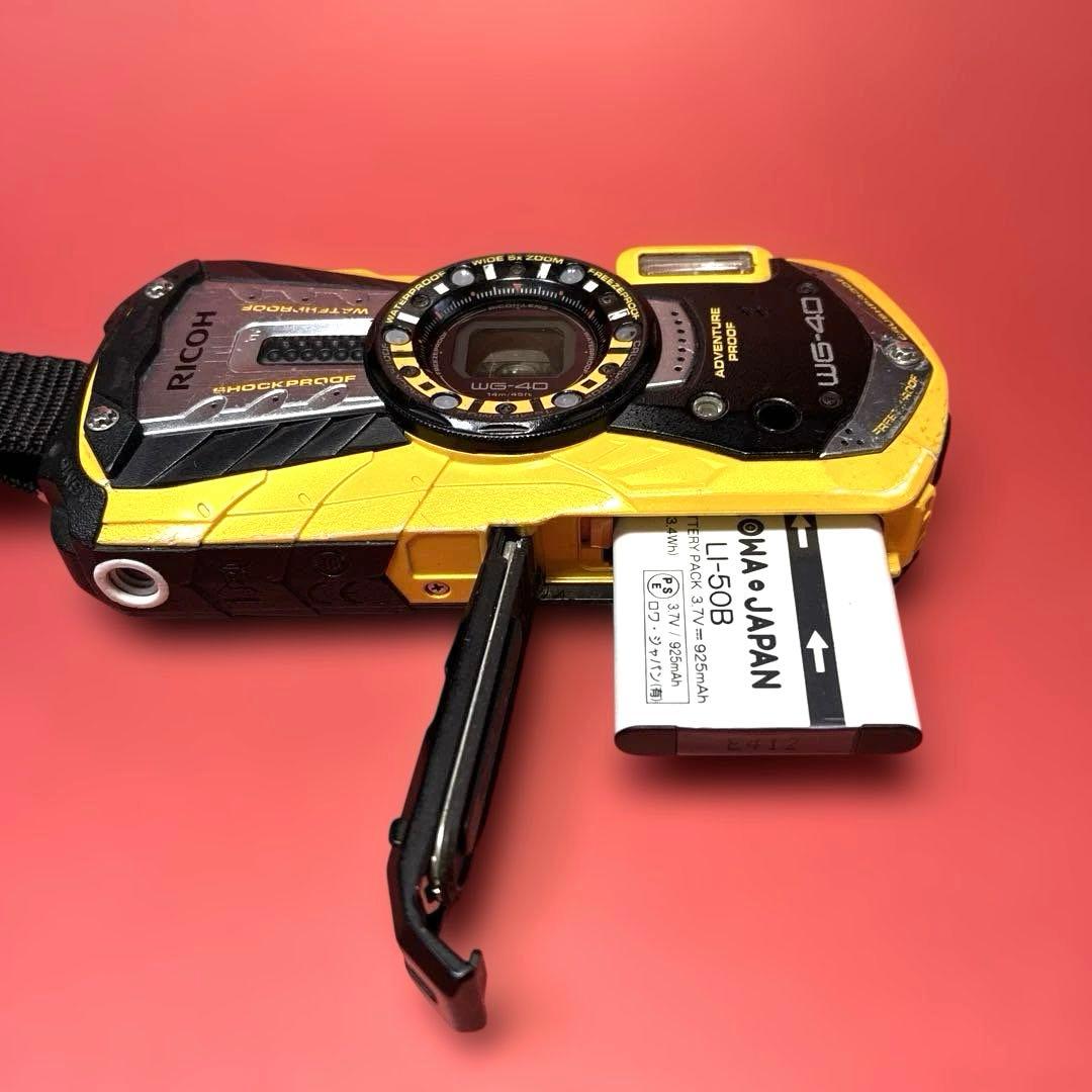 RICOH WG-40 アウトドアに！