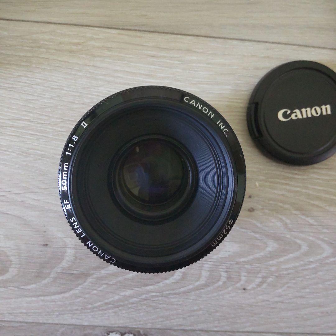【ほぼ新品】Canon EF 50mm f/1.8 II レンズ