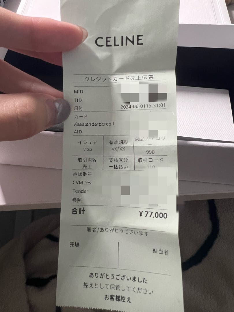 CELINE トリオンフ 06 サングラス / アセテート／ケース付き