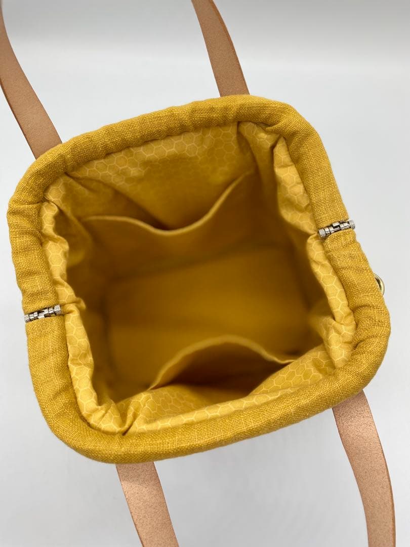 ミナペルホネン\"repo \"ハンドメイド アルミ口金バック