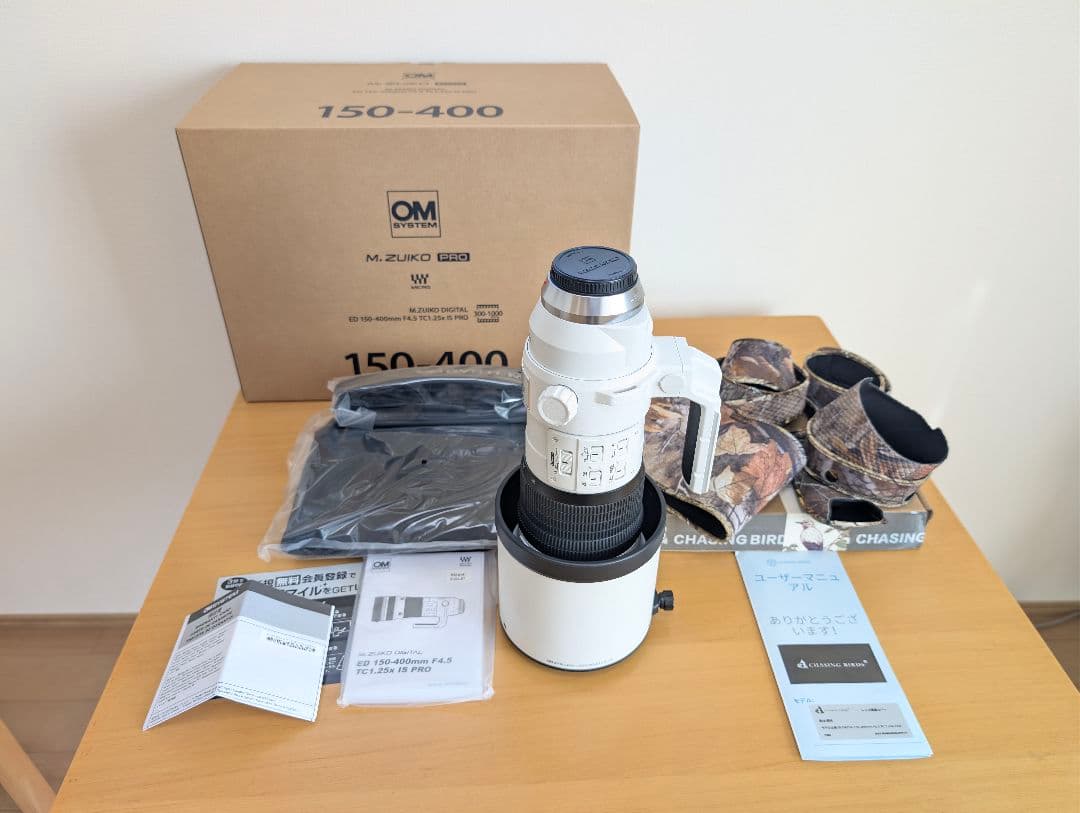 レンズ(ズーム) OM SYSTEM M.ZUIKO 150-400mm F4.5 TC1.25
