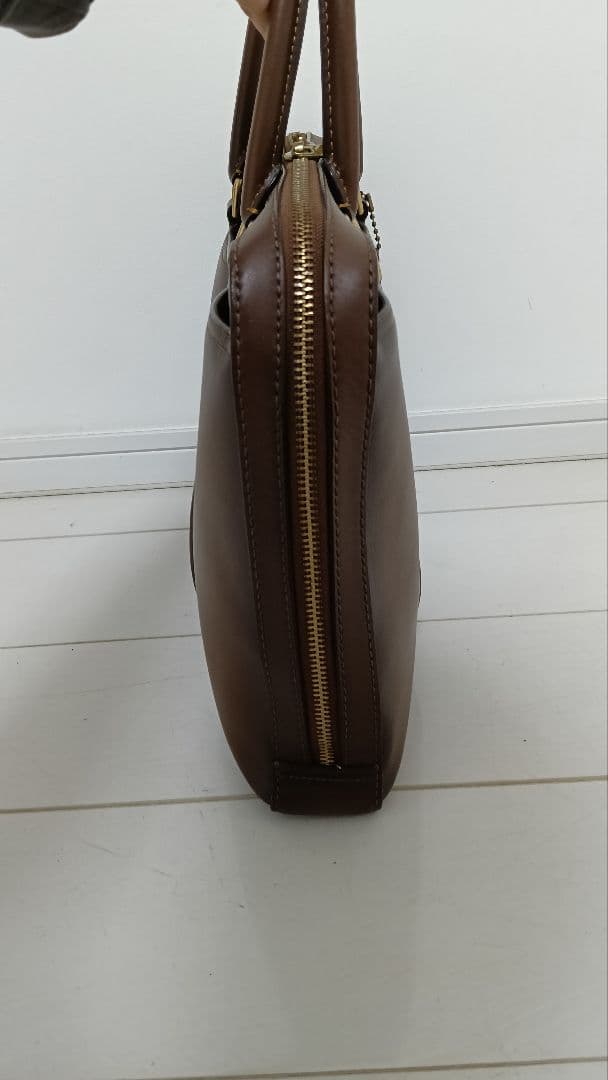 COACH　コーチ　メトロポリタン　スリムブリーフ　ブラウン