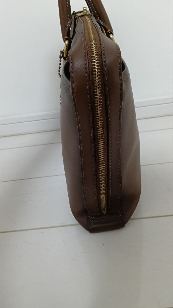 COACH　コーチ　メトロポリタン　スリムブリーフ　ブラウン