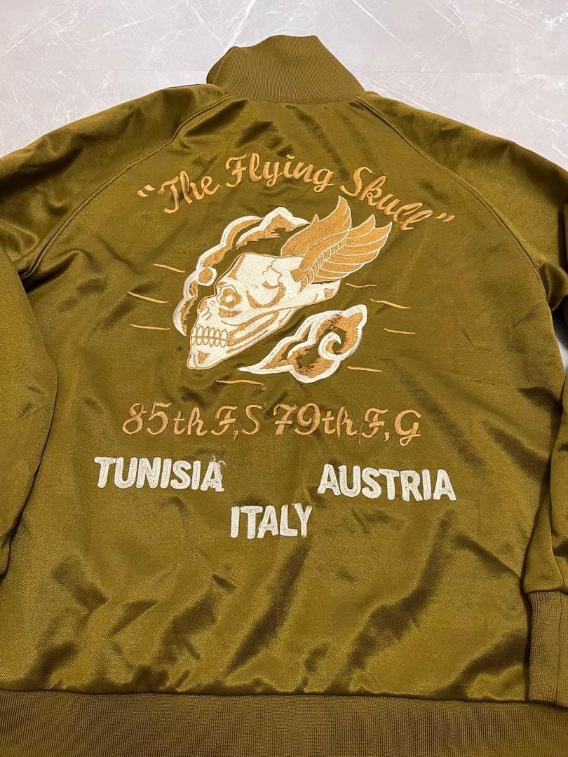 東洋エンタープライズ　スーベニアジャケット　スカジャージ　髑髏