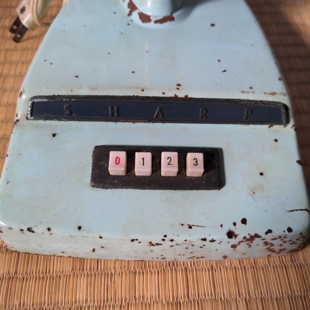 SHARP　かなりレアな扇風機　可動確認済み　(⁠。⁠•̀⁠ᴗ⁠-⁠)⁠✧