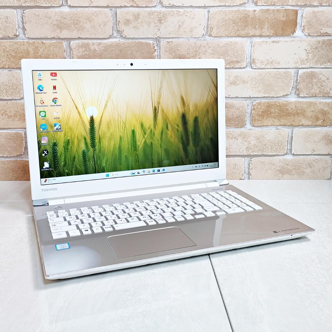 【美品】新品SSD・第7世代i3☆初心者OK！Win11ノートパソコン☆B02