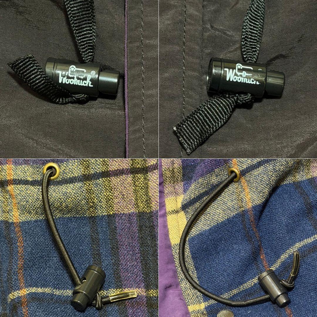 USA製 Woolrich ウールリッチ マウンテンパーカー チェック裏地XL