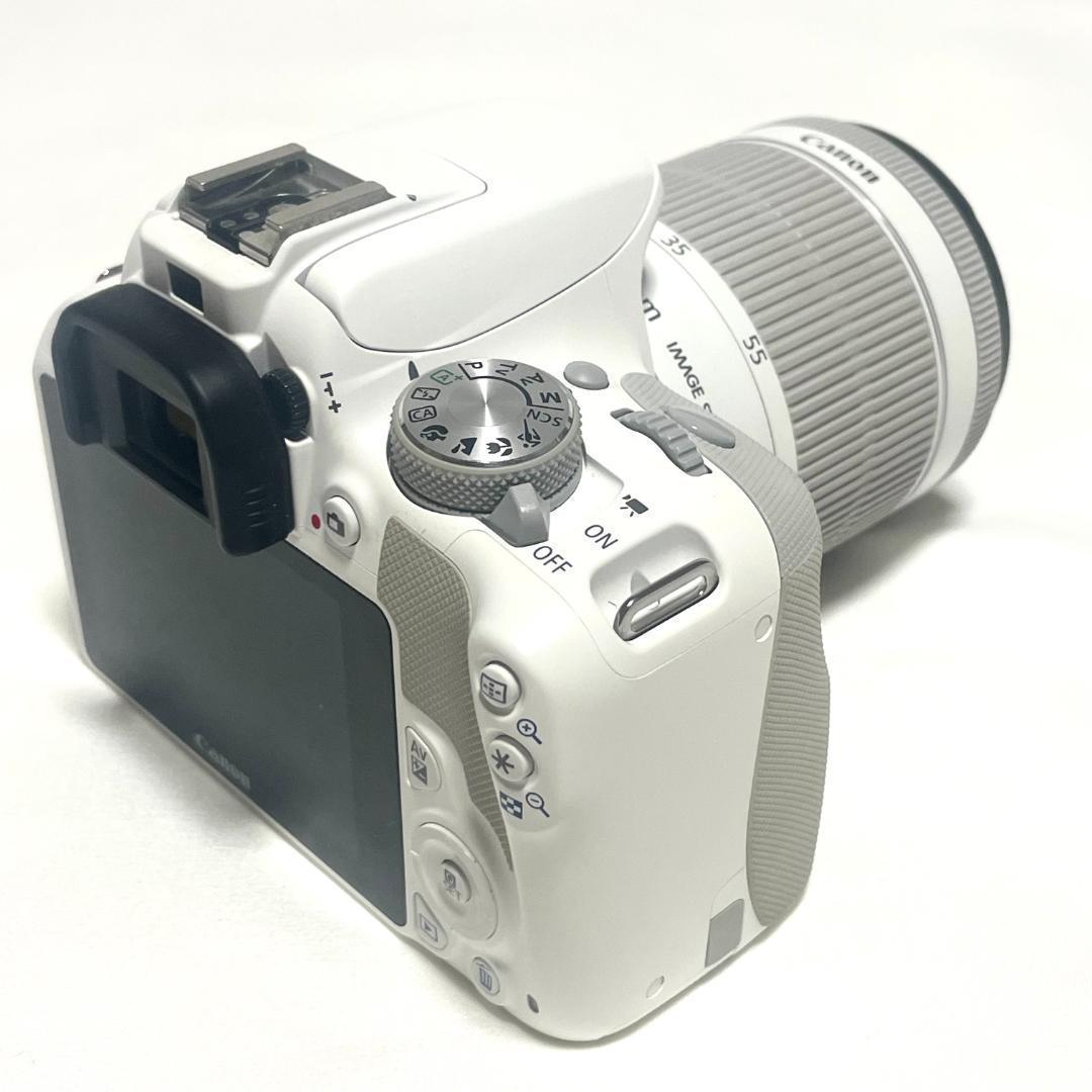 可愛くて軽量❣️ Canon EOS Kiss X7 ホワイト 手ブレ補正レンズ