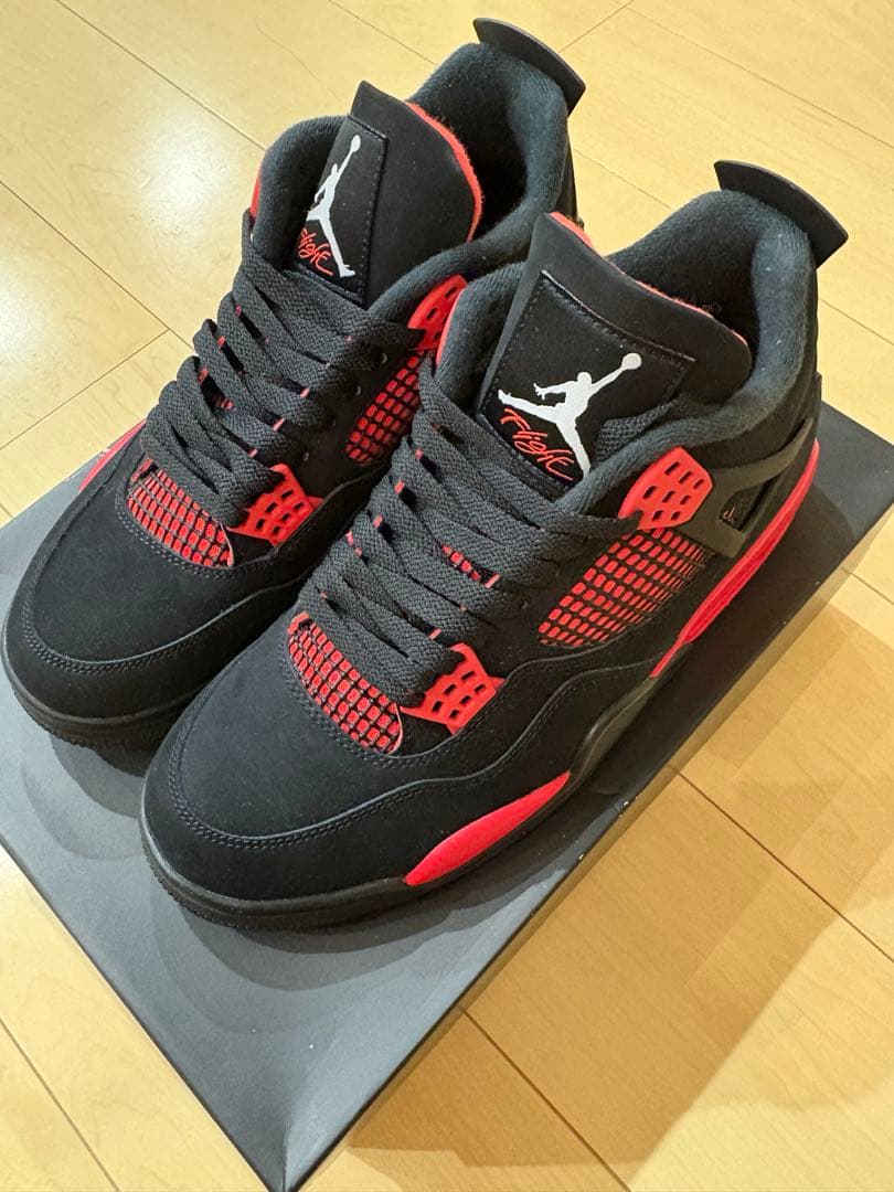 Air Jordan 4 レッドサンダー　新品　未使用