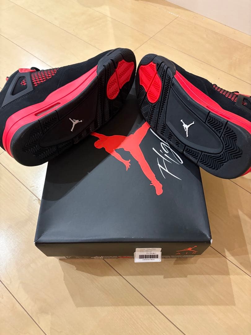 Air Jordan 4 レッドサンダー　新品　未使用