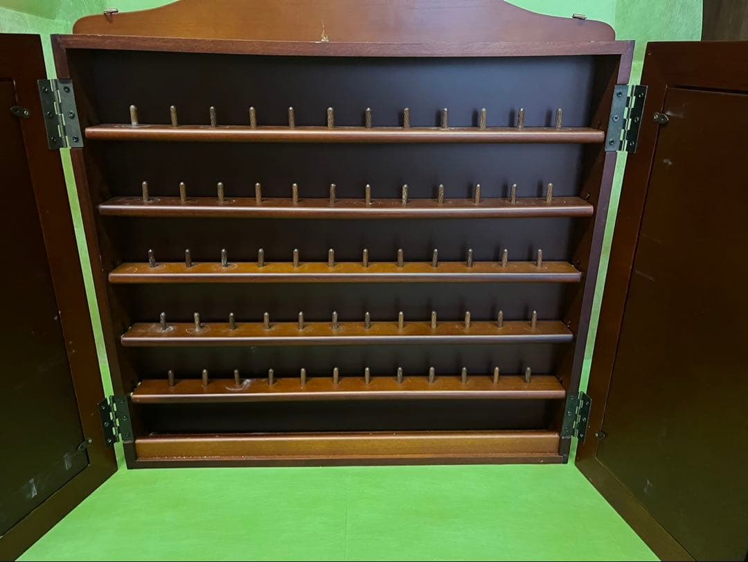 木製　ミシン糸　収納ダンス　商品説明読んでください