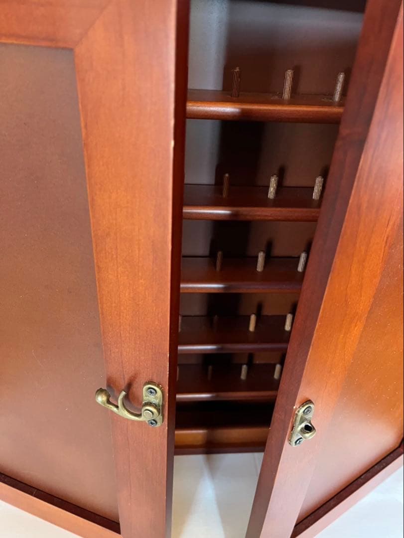 木製　ミシン糸　収納ダンス　商品説明読んでください