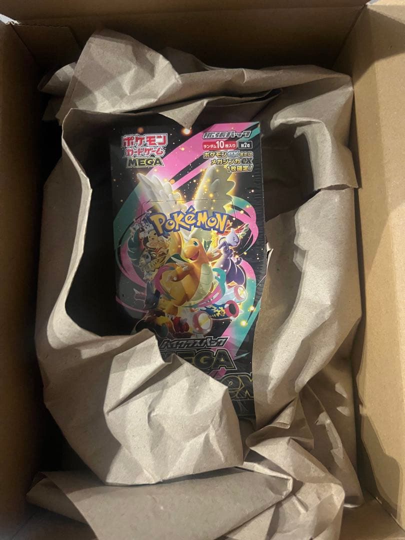 ポケモンカードゲーム MEGA ドリームex 新品未開封1BOX、シュリンク付き
