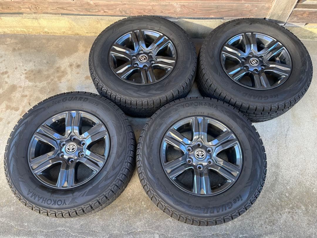 【中古】YOKOHAMA 20年16インチG075スタッドレスiceGUARD