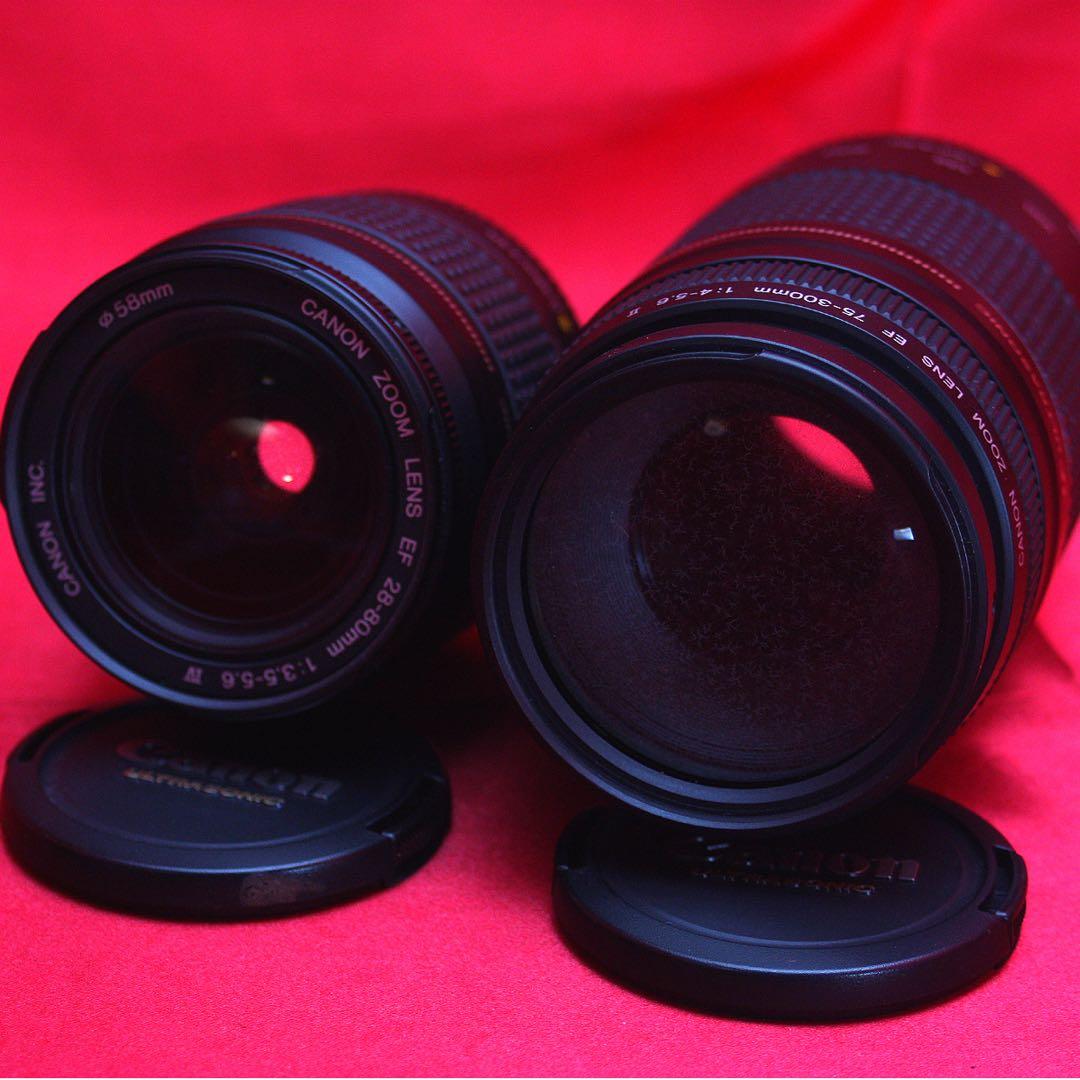 ❤️すぐに使える！❤️ Canon Kiss F デジタル一眼レフ Wi-Fi転送可