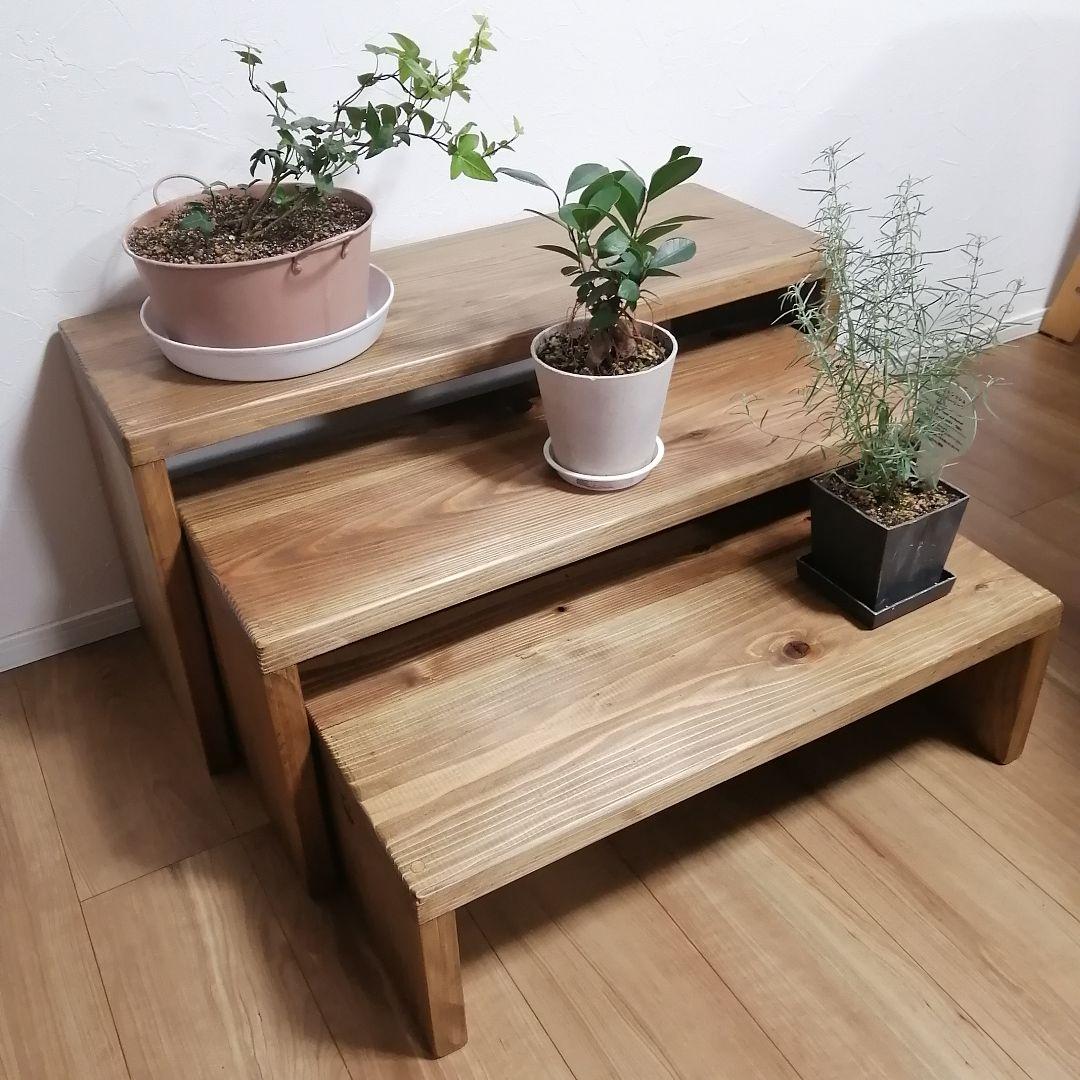 ハンドメイド コの字ラック 3つセット