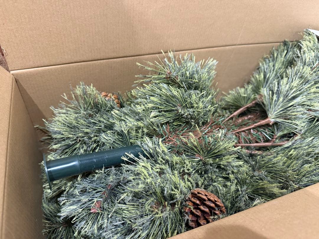 リー 【美品】北欧風　クリスマスツリー　150㌢　　ニトリ