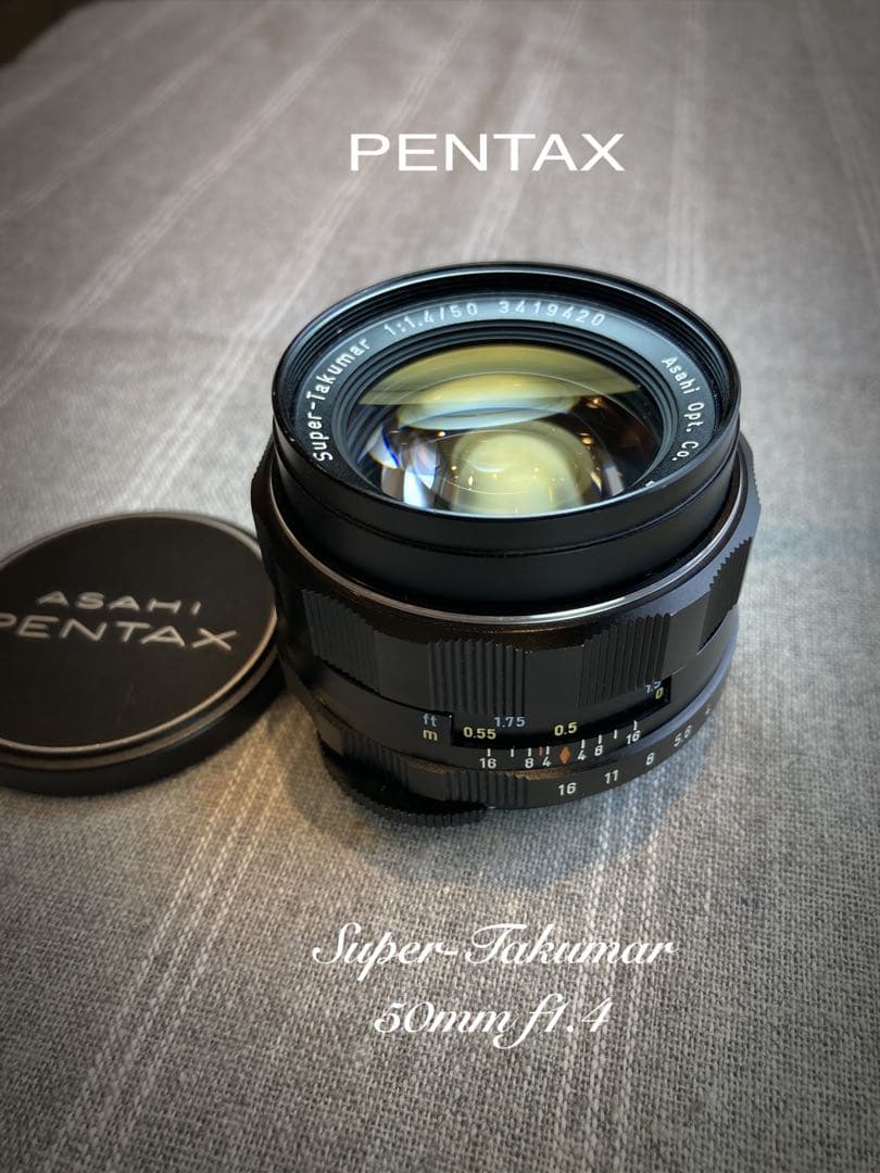 ★初期保証★pentax sp＊takumar f1.4★完動品＊良品＊作例多数