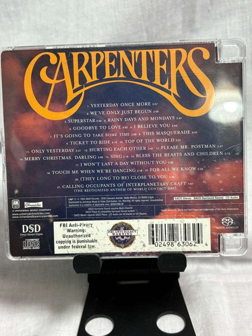 メ*7様 CARPENTERS Singles 1969-1981 SACD/C