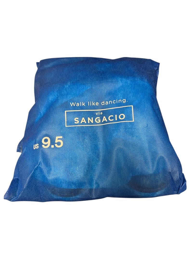 SANGACIO スニーカー US 9.5 グレー　にゅ