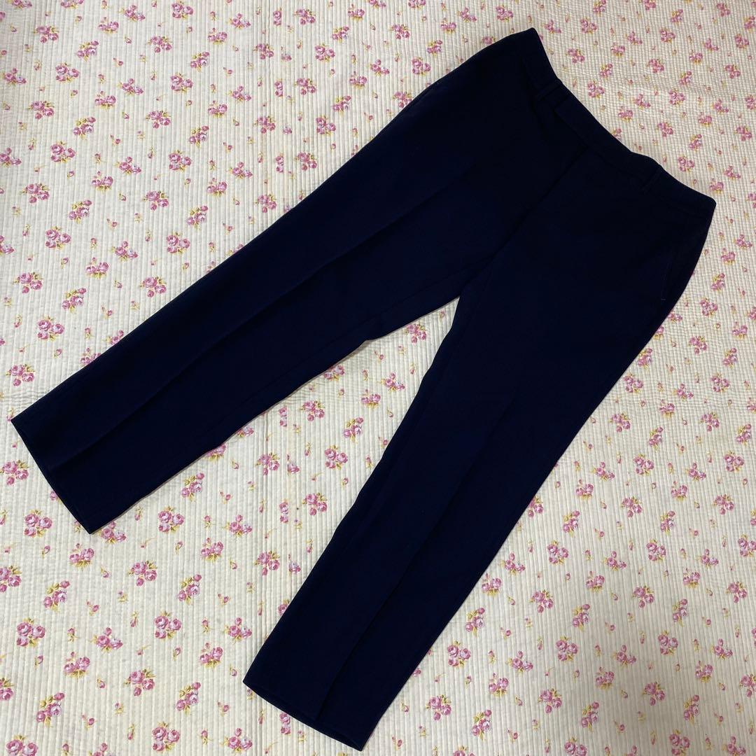 ディースタイル パンツスーツ 42 W80 ストレッチ 営業職 Vカラー DMW