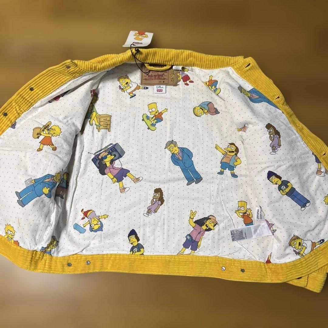 Y*u様 新品未使用　激レア　希少　リーバイス　シンプソンズ　S コーデュロイジ