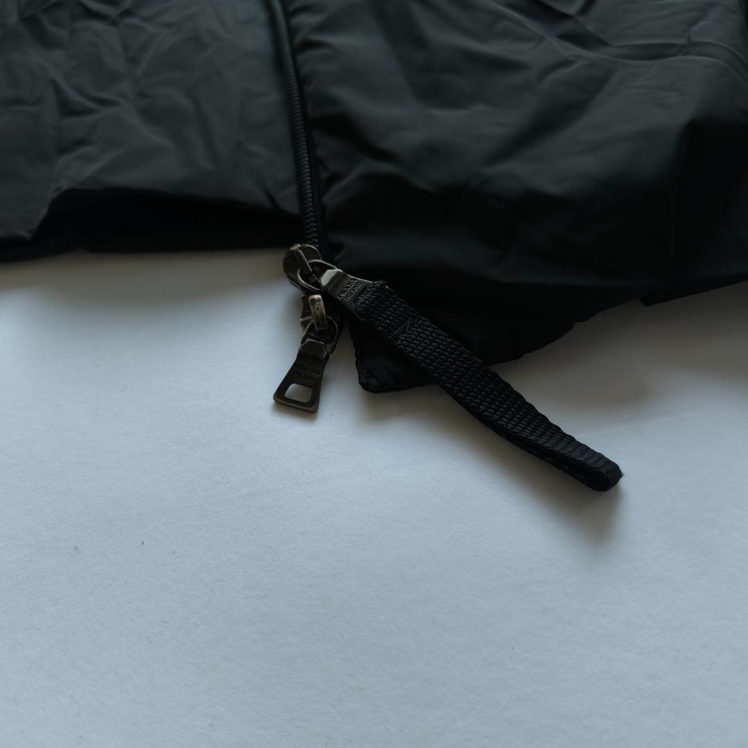 PRADA SPORTS　ウールリブ襟付き　中綿ダウンコート