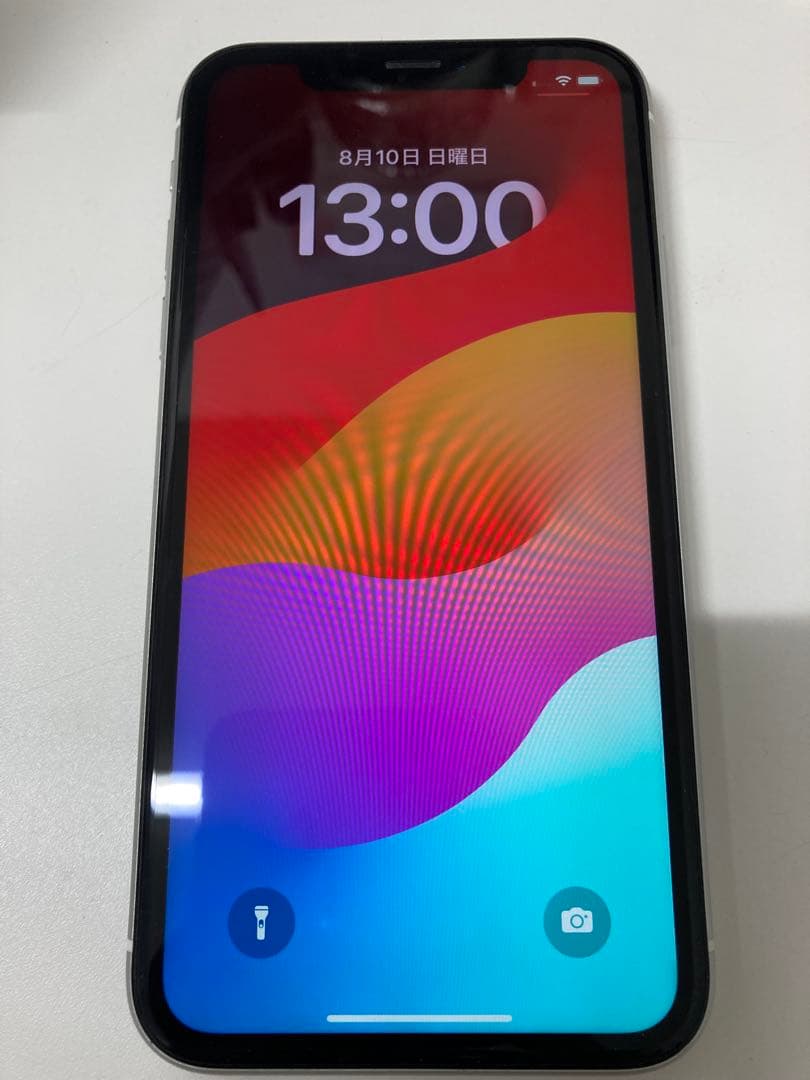 iPhone XR 128GB ホワイト　SIMフリー　K1787