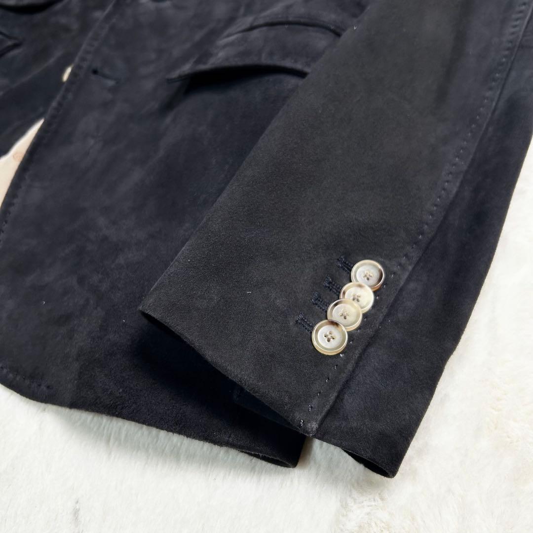 R&BLUES by azabu tailor 山羊革　テーラードジャケット