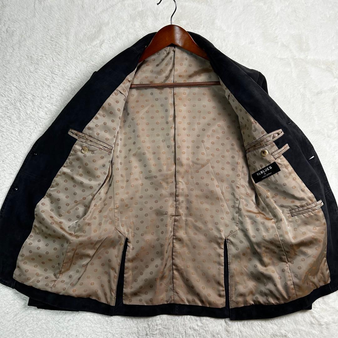 R&BLUES by azabu tailor 山羊革　テーラードジャケット