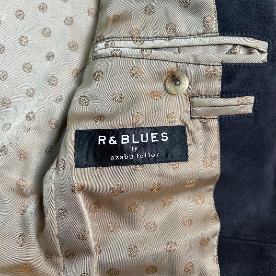 R&BLUES by azabu tailor 山羊革　テーラードジャケット