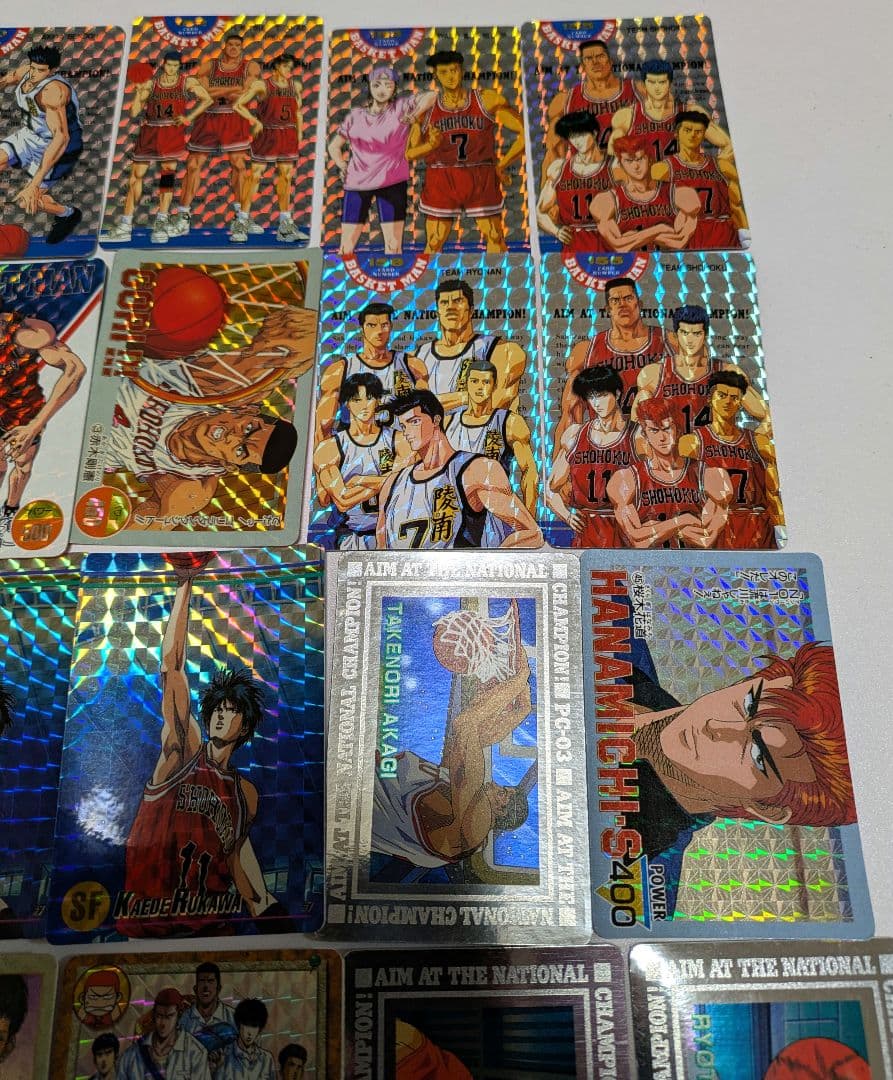 スラムダンク カードダス 32枚　バスケ　桜木花道　流川楓　湘北　アニメ　漫画