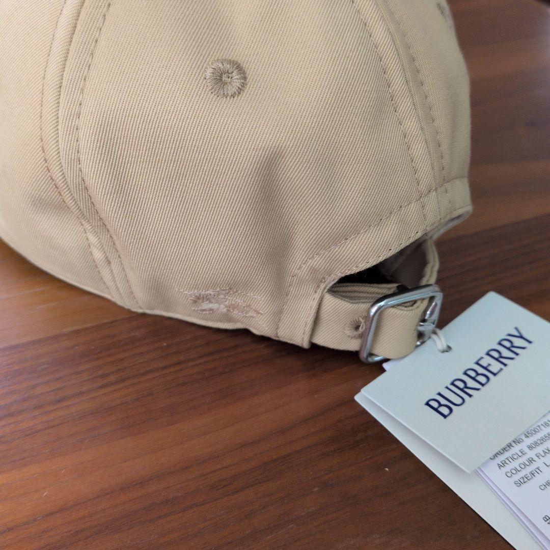 BURBERRY ベースボールキャップ ベージュ