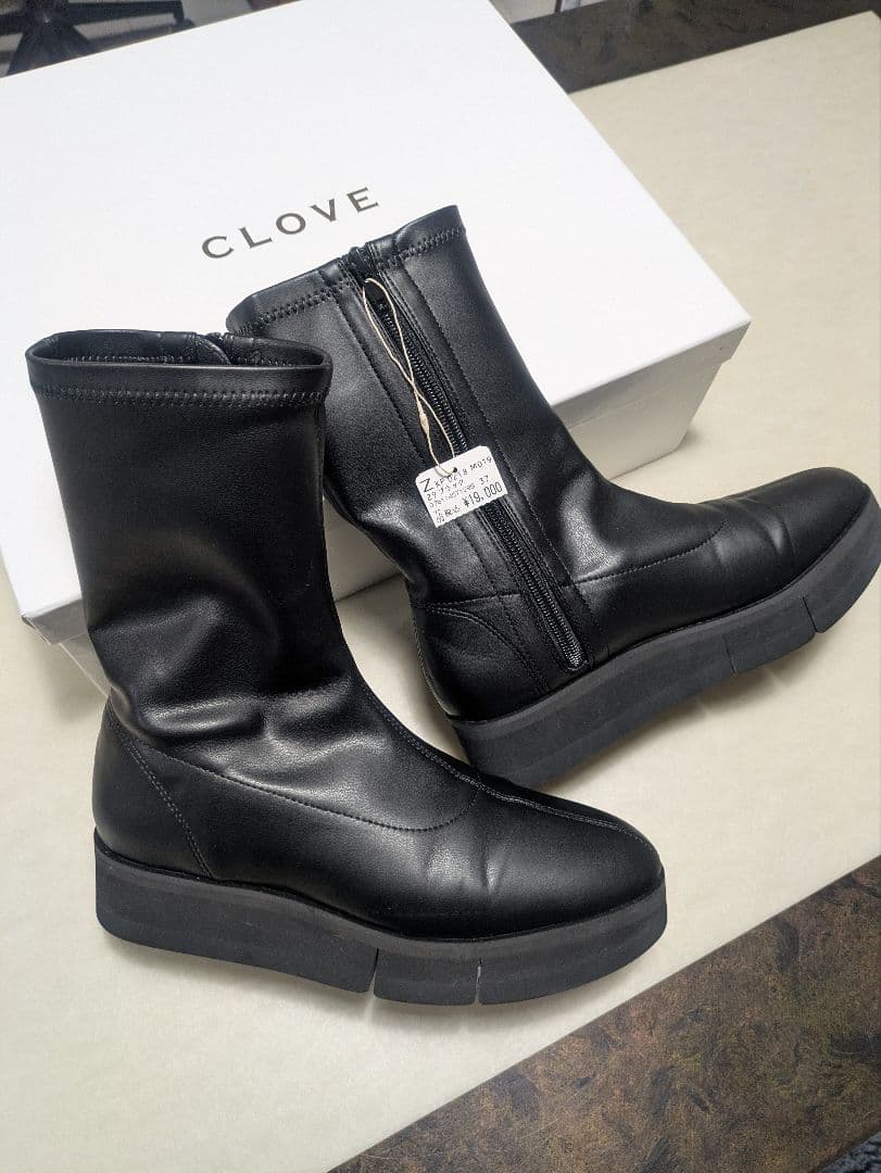 ヤマダヤCLOVE 19,000 完売品9号サイドシップブーツ