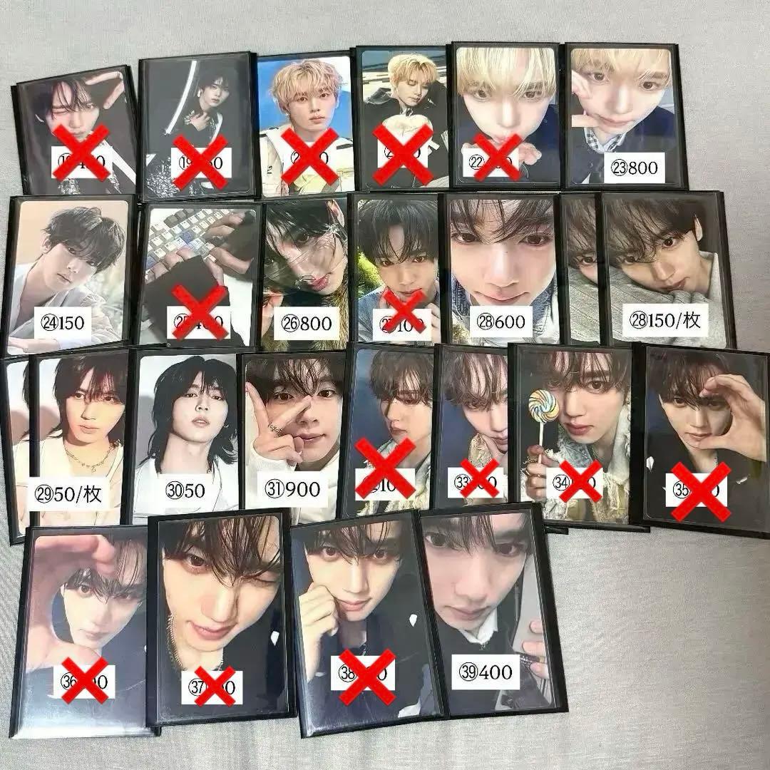 ZEROBASEONE ゼベワン ハンユジン トレカ 特典トレカ バラ売り