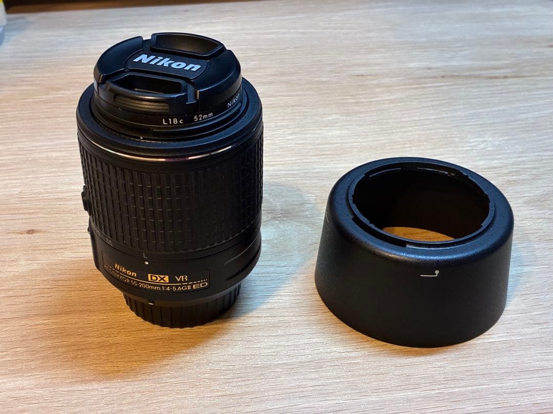 Nikon 55-200mm f/4-5.6G ED VR II ズームレンズ
