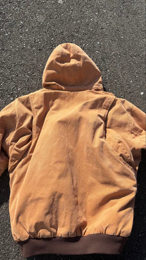 WOLVERINE ワークジャケット ダック地 中綿 フェード 古着 L