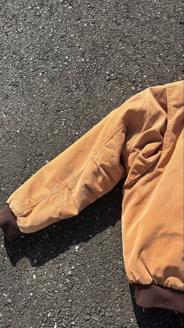 WOLVERINE ワークジャケット ダック地 中綿 フェード 古着 L