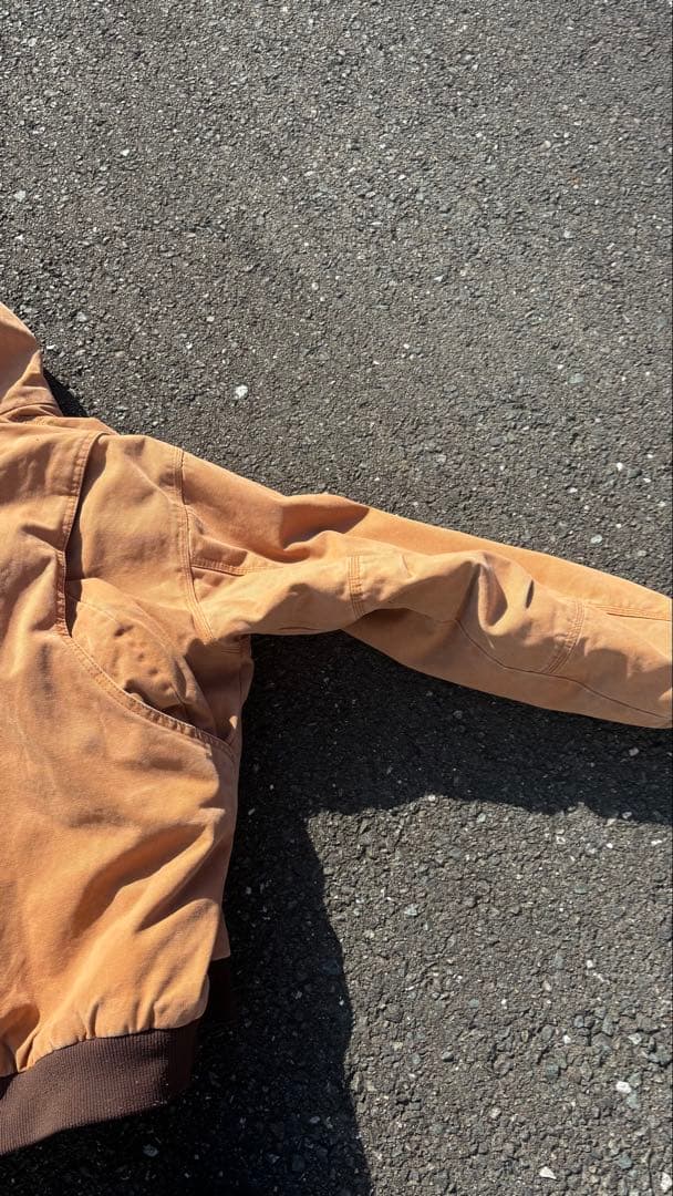 WOLVERINE ワークジャケット ダック地 中綿 フェード 古着 L