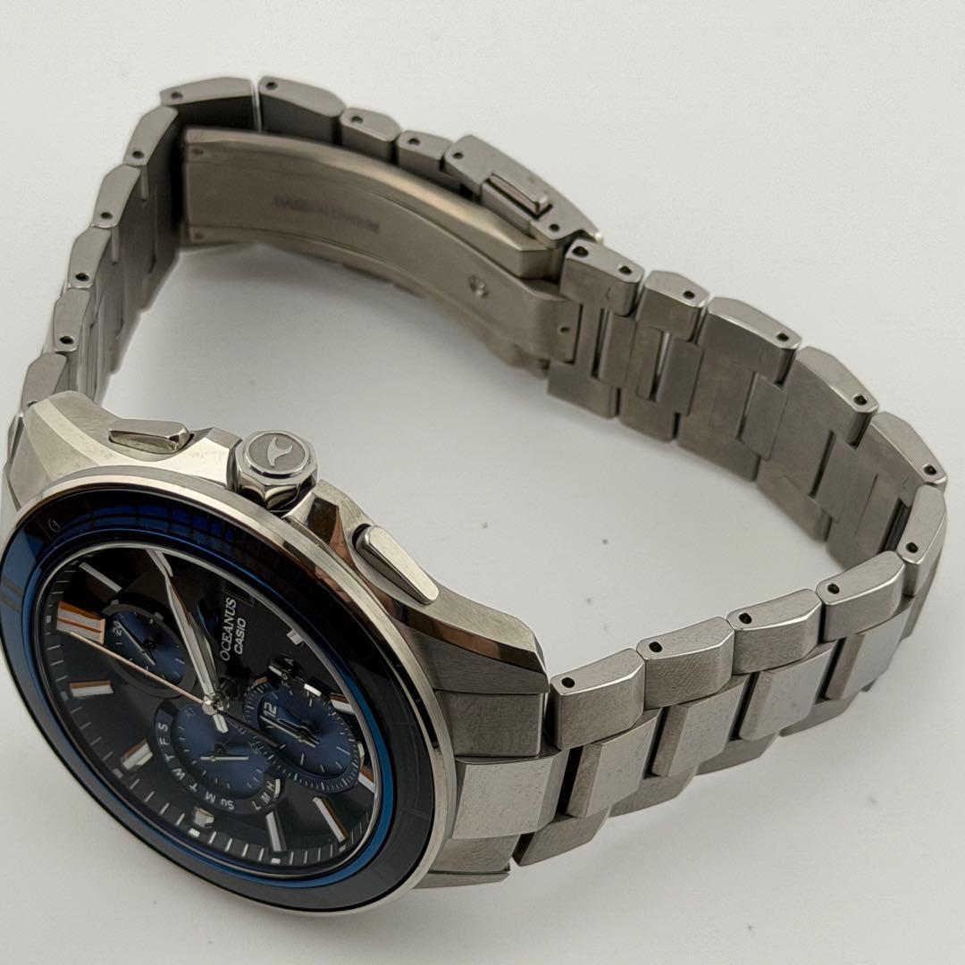 【超希少】カシオ　オシアナス　江戸切子　OCW-S4000D-1AJF ブルー