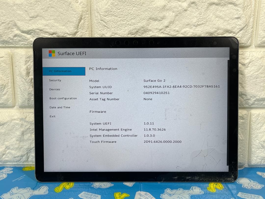 Surface Go 2 1927 LTE Windows11 タブレット